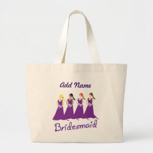 Grand Tote Bag Épouses en pourpre