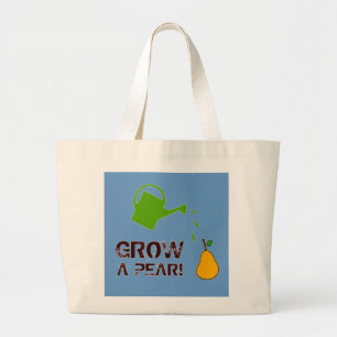 Grand Tote Bag Épousez une oreille ! drôle humour rebus (-plus