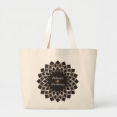 Grand Tote Bag Équilibre et Harmonie (Devant)
