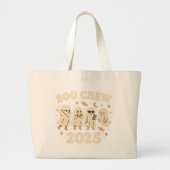 Grand Tote Bag Équipe Boo 2025 Trending Ghost Squad (Devant)