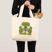 Grand Tote Bag Équipe d'Irlande (Devant (produit))