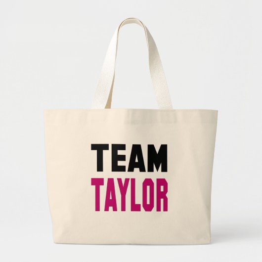 Grand Tote Bag Équipe Taylor (Devant)
