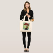 Grand Tote Bag Érable japonais (Devant (modèle))