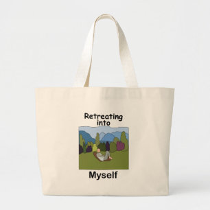 Grand Tote Bag Escapade de week-end : me retirer en moi-même