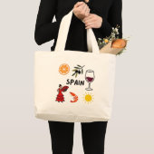 GRAND TOTE BAG ESPAGNE (Devant (produit))