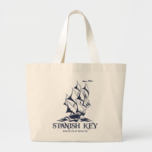 Grand Tote Bag Espagne Key (Devant)