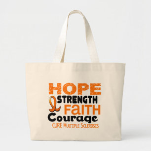 Grand Tote Bag ESPOIR 3 de milliseconde de sclérose en plaques