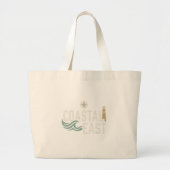 Grand Tote Bag Est côtier (Devant)