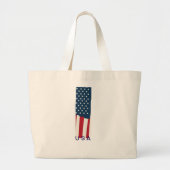 Grand Tote Bag États-Unis transportant Fourre-tout (Devant)