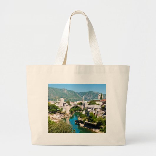 Grand Tote Bag Été à Mostar (Devant)