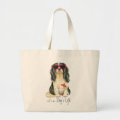 Grand Tote Bag Été Cavalier (Devant)