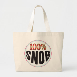 Grand Tote Bag Étiquette snob