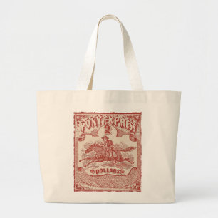 Grand Tote Bag Étiquette Vintage de Express pivotant