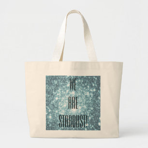 Grand Tote Bag Étoiles sarcelles