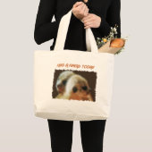 GRAND TOTE BAG ÉTREIGNEZ UN AMI AUJOURD'HUI (Devant (produit))