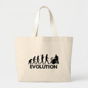 Grand Tote Bag Évolution d'un batteur