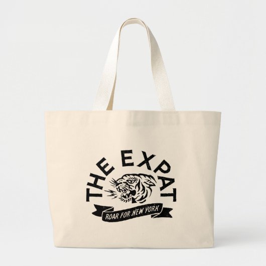 Grand Tote Bag Expatrier ruar pour New York (Devant)