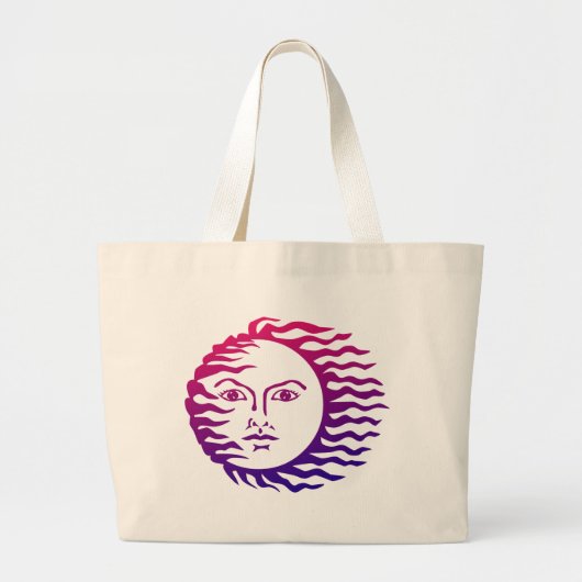 Grand Tote Bag Face solaire (Devant)