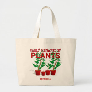 Grand Tote Bag FACILEMENT DISTRAIT PAR L'Unisex PLANTE