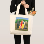 Grand Tote Bag Famille gitane 1986 (Devant (produit))
