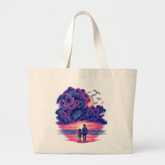 Grand Tote Bag Famille magique