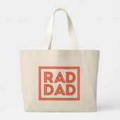 Grand Tote Bag Father's Day - Rad Dad (Dos)