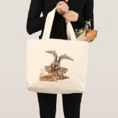 Grand Tote Bag Faucon pèlerin (Devant (produit))