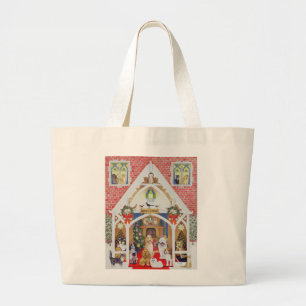 Grand Tote Bag Favoris noirs et blancs
