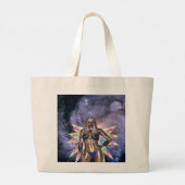 Grand Tote Bag Fée cosmique (Dos)