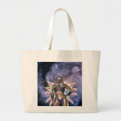 Grand Tote Bag Fée cosmique (Devant)