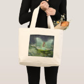 Grand Tote Bag Fée d'étang (Devant (produit))