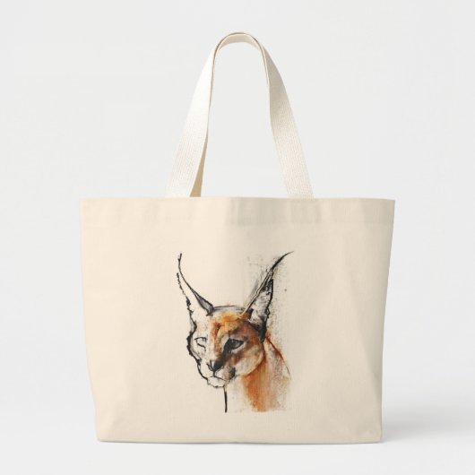 Grand Tote Bag Félin (Devant)