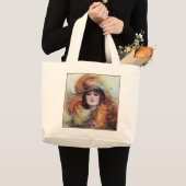 Grand Tote Bag Femme victorienne (Devant (produit))