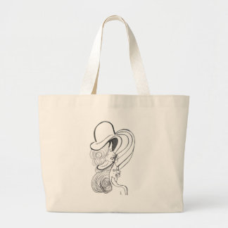 Grand Tote Bag Femmes mystérieuses d'élégance et de sophisticatio