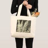 Grand Tote Bag Fern Artistic Abstrait (Devant (produit))