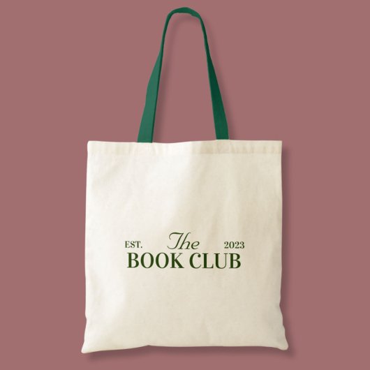 Grand Tote Bag Fête à thème du club de lecture