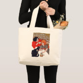 Grand Tote Bag Fête du chocolat français (Devant (produit))
