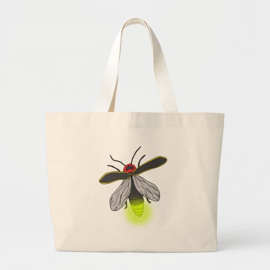 Grand Tote Bag feu de vol de bogue (Devant)