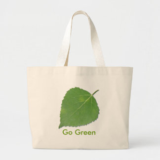 Grand Tote Bag Feuille EcoBag d'Aspen