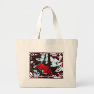 Grand Tote Bag Feuilles de vacances