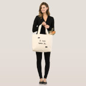 Grand Tote Bag Fiance de 90 jours - Angela Fans (Devant (modèle))