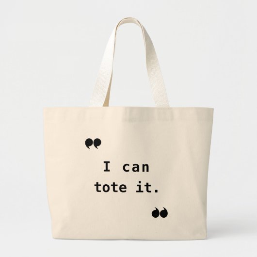Grand Tote Bag Fiance de 90 jours - Angela Fans (Devant)