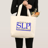 Grand Tote Bag Fier d'être un SLP (Devant (produit))