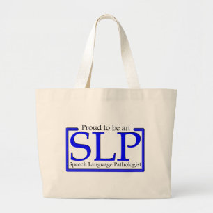 Grand Tote Bag Fier d'être un SLP