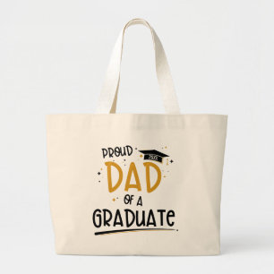 Grand Tote Bag Fier papa d'un diplômé