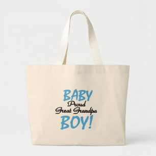 Grand Tote Bag Fière Grand-Père de T-shirts et cadeaux de garçon