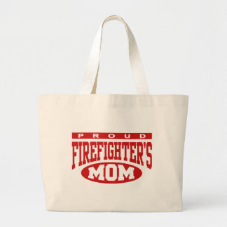 Grand Tote Bag Fière maman du pompier