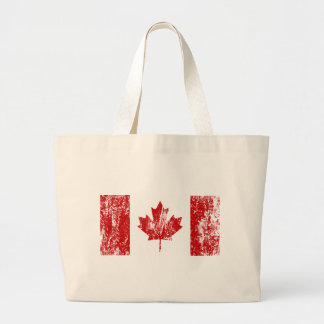 Grand Tote Bag Fierté du drapeau du Canada