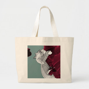 Grand Tote Bag Figure Art numérique