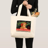 Grand Tote Bag Fille de charme (Devant (produit))